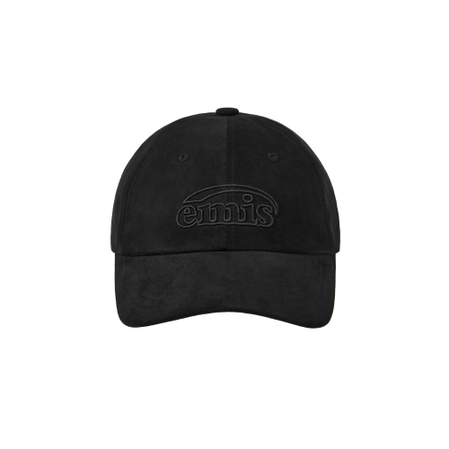 Emis COTTON BRUSHED BALL CAP-BLACK-