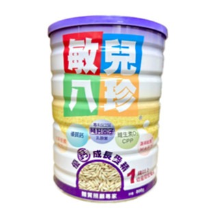 【敏兒八珍】敏兒八珍優鈣成長麥精800g/瓶