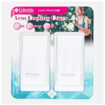 Columbia 涼感袖套 2雙 防曬 #610784-開封品盒損品