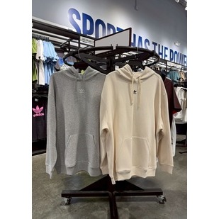 Adidas 三葉草經典帽T (米白)
