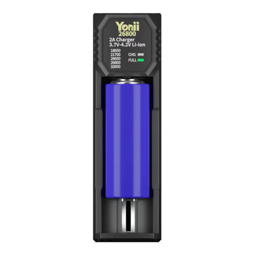 26800手電筒充電器 32650 26650 21700 32700鋰電池3.7v充電器2A