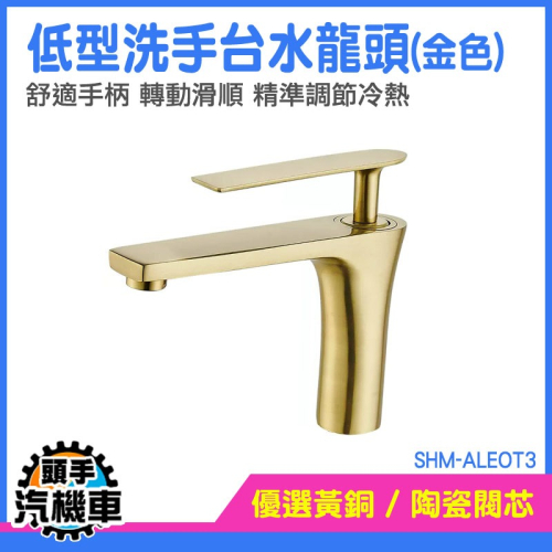 洗臉盆龍頭 面盆水龍頭 檯面龍頭 單孔水龍頭 洗臉盆水龍頭 單槍水龍頭 五金小龍頭 單孔冷熱水龍頭 SHM-ALEOT3