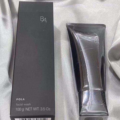 日本 POLA 新款黑BA賦顏晨光抗老 糖化洗面奶潔面100g