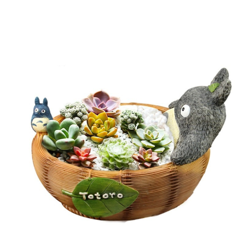 【Fm時尚家居】花盆 多肉花盆 卡通龍猫澡盆花盆 卡通花盆 ZAKKA花盆