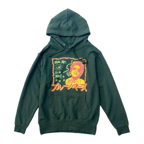 【J4】全新BRUNO MARS TOKYO LIVE HOODIE 火星人帽T SZ M/L