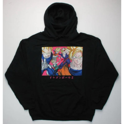 【J4】全新七龍珠Dragon Ball Z Saiyans 賽亞人帽T SZ M