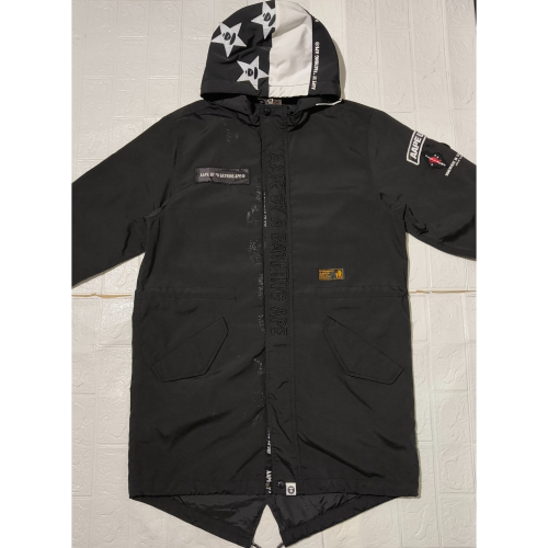 (0124) AAPE 外套 胸圍116 衣長85-95