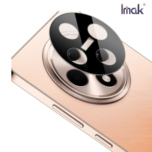 Imak 艾美克 OPPO Reno 12 F 5G 鏡頭玻璃貼(一體式)(曜黑版) 奈米吸附 鏡頭貼 鏡頭保護貼