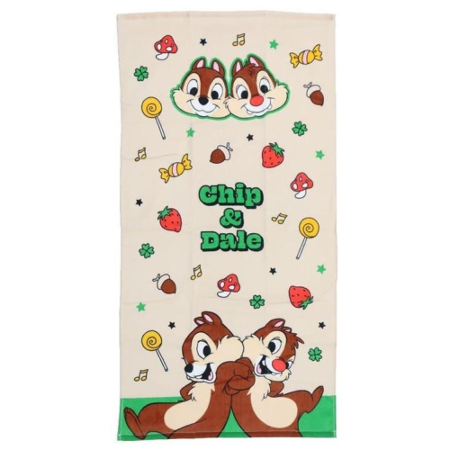 迪士尼 Disney 奇奇&蒂蒂 Chip&Dale 浴巾