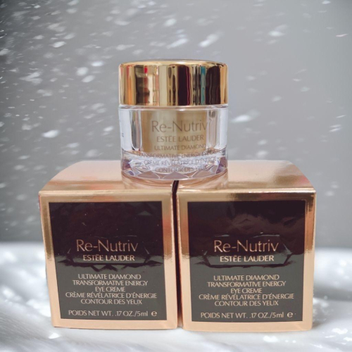 ESTEE LAUDER 雅詩蘭黛 白金級黑鑽松露雙效奇蹟眼霜 5ml RE-NUTRIV 眼精華 眼霜
