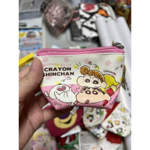 泡菜拉麵代購 日本雜貨-蠟筆小新水餃零錢包 小葵 不理不理左衛門