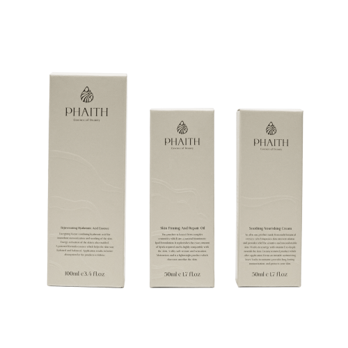 下單贈面膜 PHAITH沛希研 肌能活顏玻尿酸 100ml/ 光潤緊顏親膚油 50ml/ 全效舒顏平衡霜 50ml