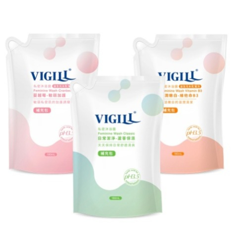 VIGILL 婦潔】私密沐浴露180ml補充包
