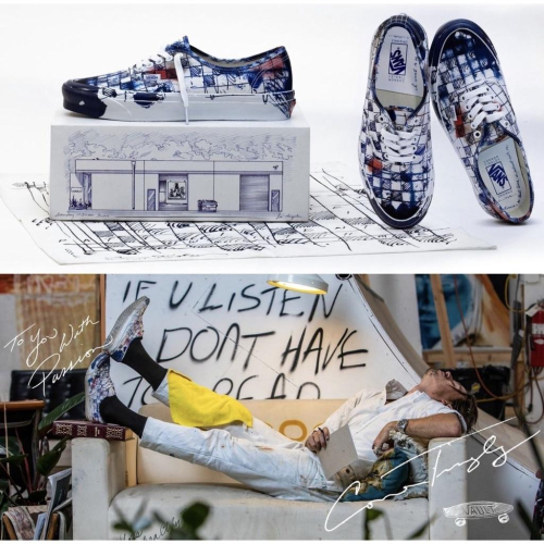 [unclev1966] 代購Vault OG Authentic LX x Connor Tingle 聯名 塗鴉