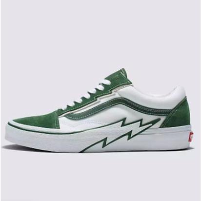 [unclev1966] 代購 Vans Old Skool Bolt Old Skool 軍綠色 閃電 老學校 滑板鞋