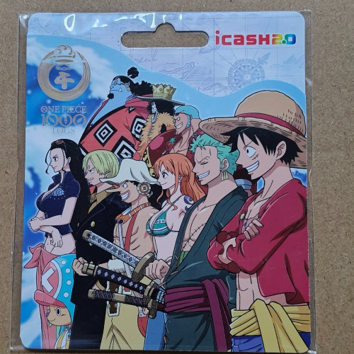 【免運+可用折價券】原價 航海王動畫1000集紀念版 icash2.0 航海王 icash