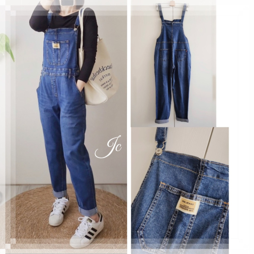 So Cute長吊帶褲?小姊姊必Buy✅哈倫吊帶褲?時尚美學由你做主吊帶長褲?