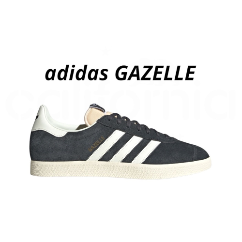 ?adidas GAZELLE 休閒鞋 GY7340 黑白色｜黑色｜白色｜膚色｜白色底｜皮革｜麂皮｜平底鞋｜男女通用款