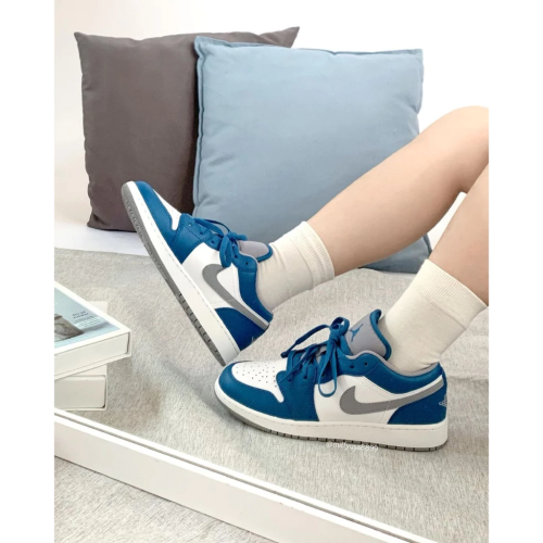 Air Jordan 1 Low 藍莓雲朵【553558-412】【553560-412】