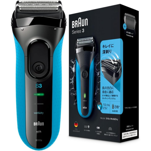 【叮噹電子】全新 BRAUN 百靈3010s 新升級 三鋒系列電動刮鬍刀/電鬍刀