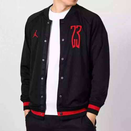 NIKE AIR JORDAN XIV 14代 棒球排扣外套 黑紅