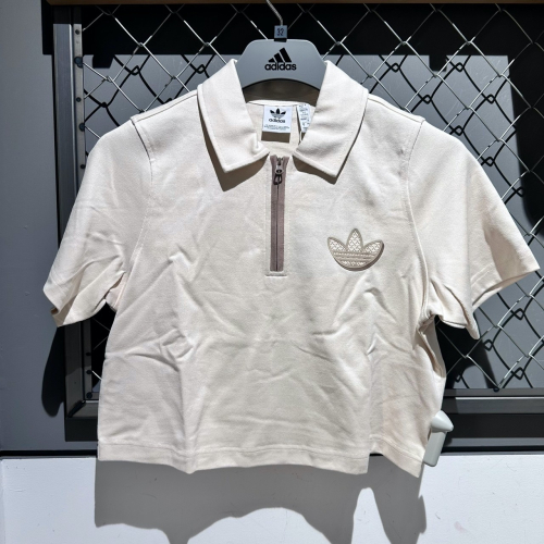?&?現貨免運 IN1034 Adidas 女 短版短袖 POLO衫
