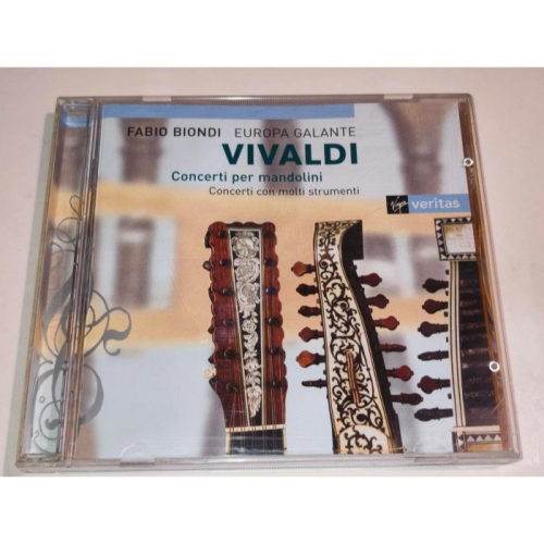 文本齋 畢昂迪 Biondi Europa Galante 韋瓦第 Vivaldi Concerti Per Mando
