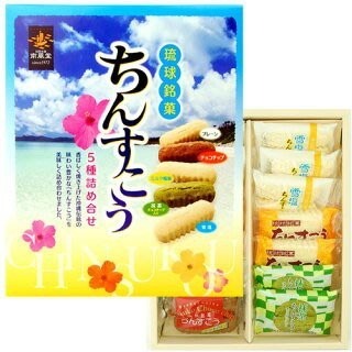 ✽DDJP小舖✽沖繩銘菓 南風堂 綜合口味金楚糕 日本沖繩土產 南風堂 五味 金楚糕 燒果子 琉球銘菓 日本沖繩