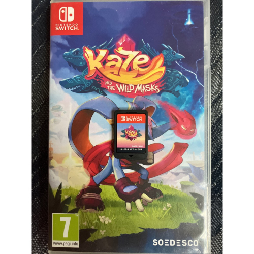 NS SWITCH 二手遊戲片 Kaze and the Wild Masks 風與狂野面具 中文版