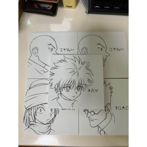 獵人一番賞《HUNTER×HUNTER》出發之日E賞畫板