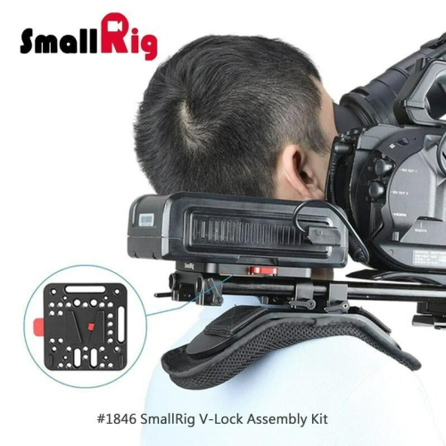 三重☆大人氣☆ SmallRig 1846 C V-Lock 電池 快扣 固定板 電池扣板