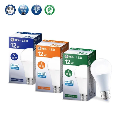 【YONG DA】網路專屬優惠價 舞光LED-E2712全電壓 E27球泡12W燈泡 (白光/自然光/暖白光)